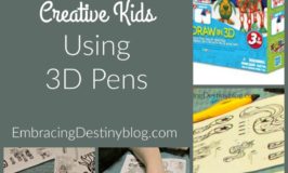 Do you have creative kids? You'll want to check out these fun arts & crafts projects for kids using 3D pens. embracingdestinyblog.com